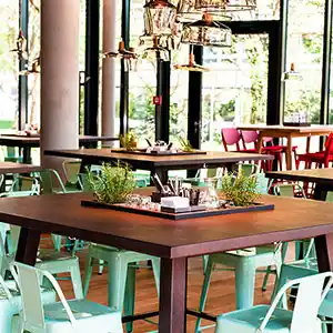 Tolle Restaurant mit viel Platz.