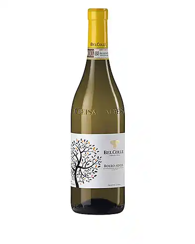 Weißweinflasche Roero Arneis